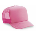 5 Panel Polyester Foam Front Cap w/ Mesh Back